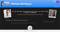Desktop Screenshot of filemakertalk.com